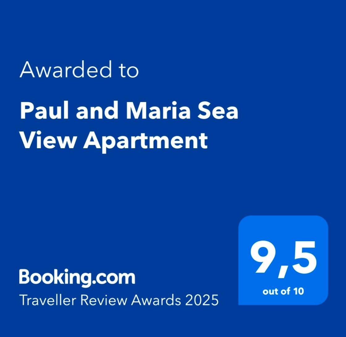 Paul And Maria Sea View Apartment Полис Экстерьер фото
